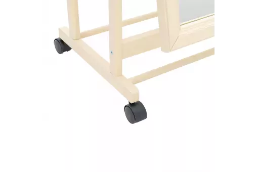 Вешалка с зеркалом Leset Сиэтл Слоновая кость 