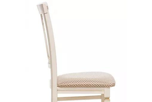 Стул Leset Юта Слоновая кость патина золото