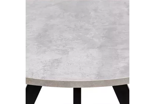 Стол Leset Франк Цемент / опоры Черные  