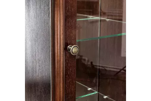 Шкаф-витрина Leset Джульетта Орех 