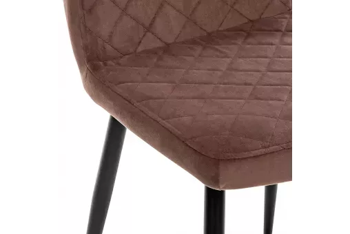 Стул Leset Шейл   Ultra Chocolate / чёрный