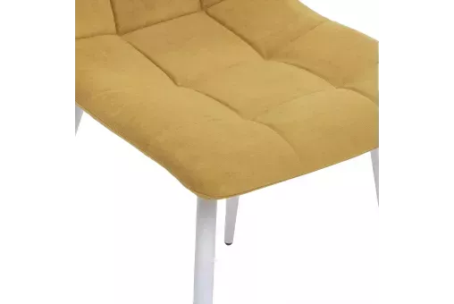 Стул Leset Скай  Белый Ultra Mustard