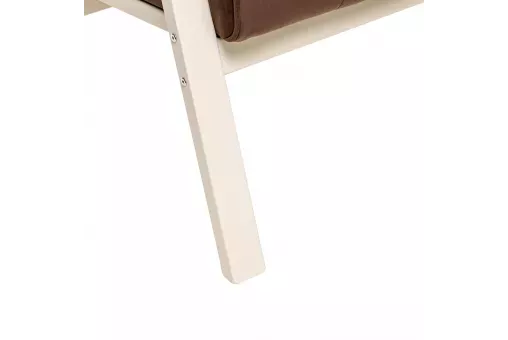 Кресло Leset Модена  Слоновая кость V23 молочный шоколад