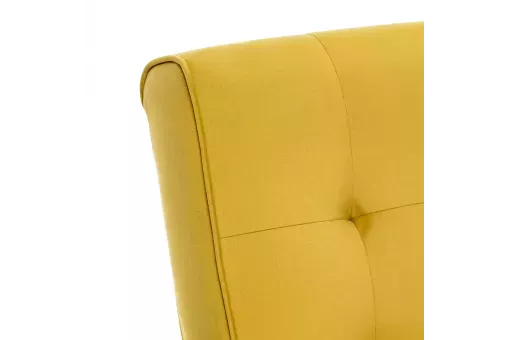 Кресло Leset Модена  Слоновая кость V28 желтый