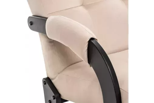 Кресло-качалка Leset Спринг  Венге V18 бежевый