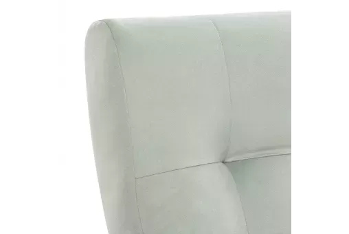 Кресло-качалка Leset Спринг  Венге V14 бирюзовый