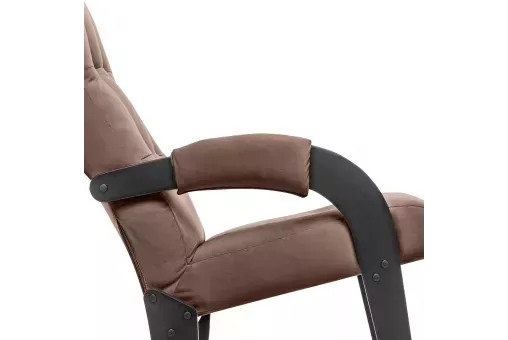 Кресло-качалка Leset Спринг  Венге V23 молочный шоколад