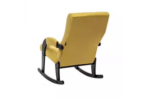 Кресло-качалка Leset Спринг  Венге V28 желтый