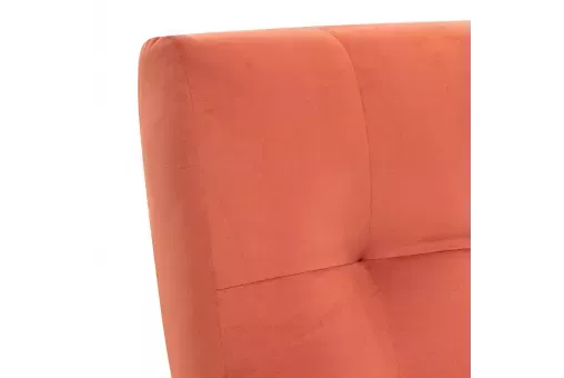 Кресло-качалка Leset Спринг  Венге V39 оранжевый