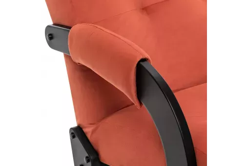 Кресло-качалка Leset Спринг  Венге V39 оранжевый