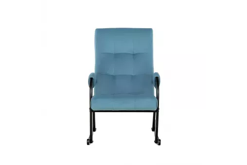 Кресло-качалка Leset Спринг  Венге V47 синий