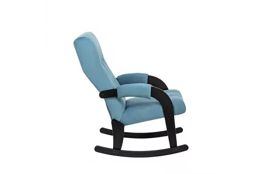 Кресло-качалка Leset Спринг  Венге V47 синий
