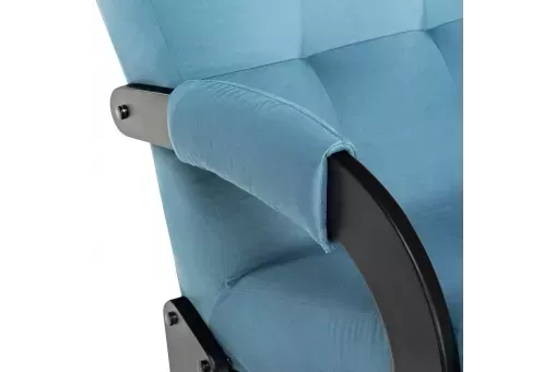 Кресло-качалка Leset Спринг  Венге V47 синий