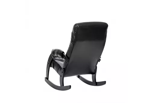 Кресло-качалка Модель 67 Венге к / з Vegas Lite Black  Венге Vegas Lite Black