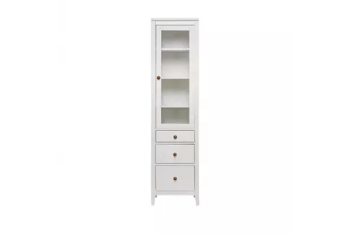 Leset Шкаф-витрина Мира (Шкаф для посуды 13)  Белый 