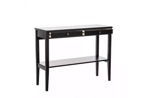 Leset Стол консольный Мира (Стол консольный 110х40)  Чёрный 