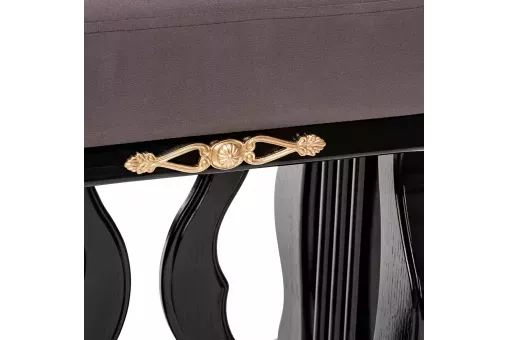 Банкетка Leset Джульетта  Венге V19 коричнево-красный