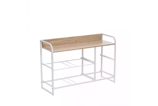 Комод Leset Ноа широкий Каркас Белый Светло-серый