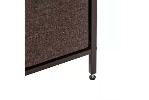 Комод Leset Локи 3 ящ. с полкой Коричневый Бежевый - светло-коричневый - темно-коричневый