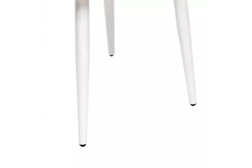 Стул с подлокотниками Leset Вайд каркас Белый велюр Графит