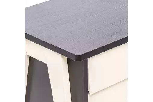 Тумбочка Leset Сканди 3 ящ. Венге  /  Дуб шампань