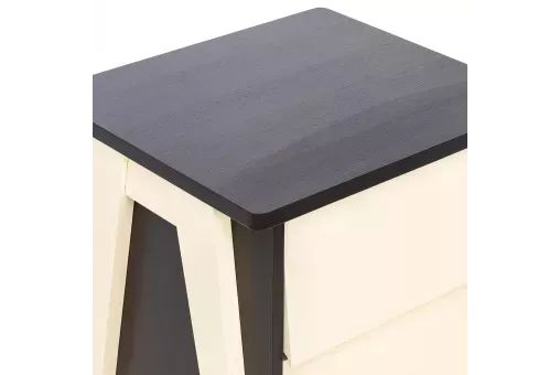 Тумбочка Leset Сканди 2 ящ. Венге  /  Дуб шампань