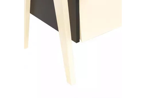 Тумбочка Leset Сканди 2 ящ. Венге  /  Дуб шампань