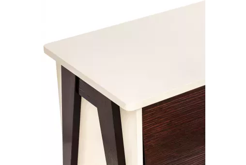 Комод Leset Сканди 2 ящ. Дуб шампань  /  Орех