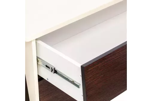 Комод Leset Сканди 2 ящ. Дуб шампань  /  Орех