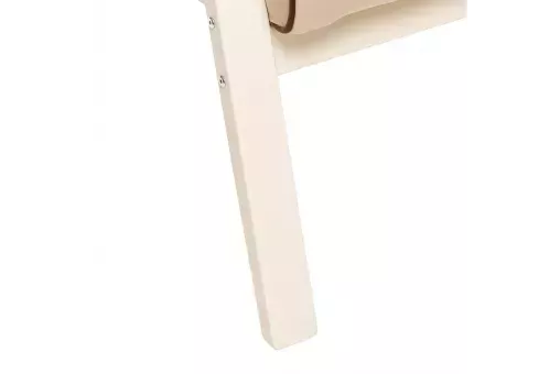 Кресло Leset Модена  Слоновая кость V18 бежевый - кант V23 молочный шоколад