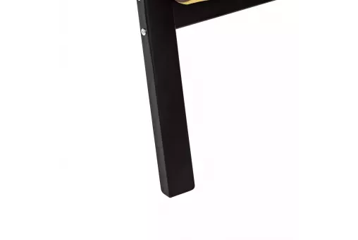 Кресло Leset Модена  Венге V28 желтый - кант V23 молочный шоколад