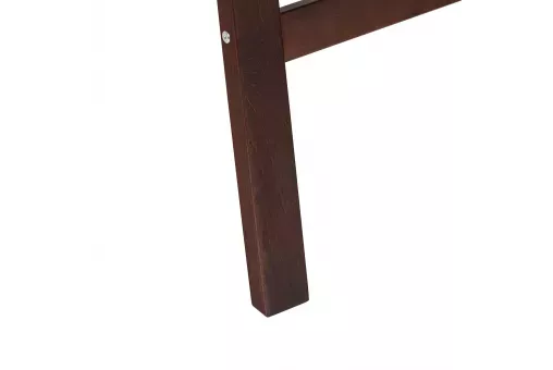 Кресло Leset Модена  Орех текстура V18 бежевый - кант V23 молочный шоколад