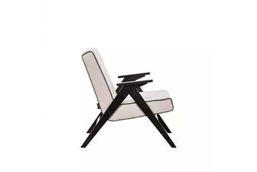 Кресло для отдыха Вест  Венге Verona Vanilla - кант Verona Antrazite Grey