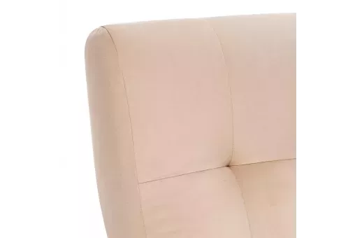 Кресло-качалка Leset Спринг  Слоновая кость V18 бежевый