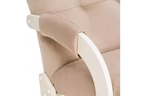 Кресло-качалка Leset Спринг  Слоновая кость V18 бежевый