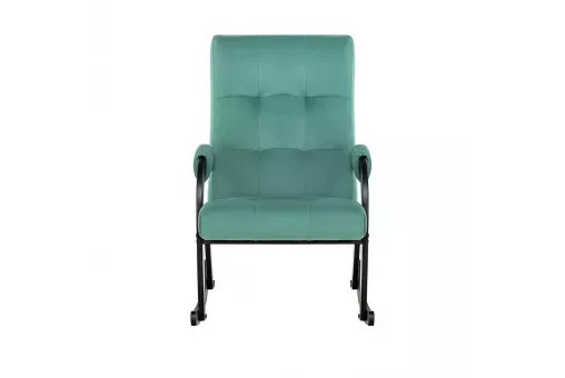 Кресло-качалка Leset Спринг  Венге V43 зелёный