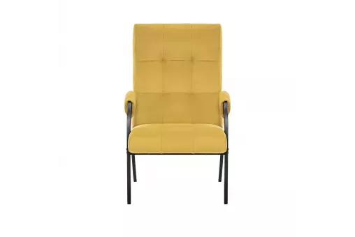 Кресло Leset Спринг  Венге V28 желтый