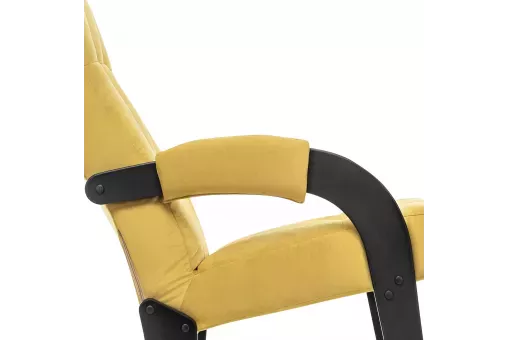 Кресло Leset Спринг  Венге V28 желтый