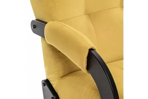 Кресло Leset Спринг  Венге V28 желтый