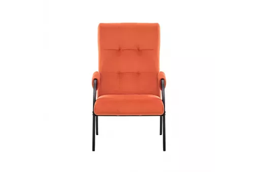 Кресло Leset Спринг  Венге V39 оранжевый