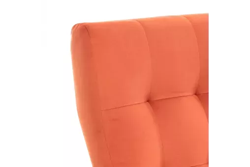 Кресло Leset Спринг  Венге V39 оранжевый