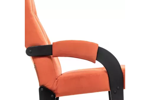 Кресло Leset Спринг  Венге V39 оранжевый