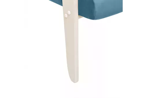 Кресло Leset Спринг  Слоновая кость V47 синий