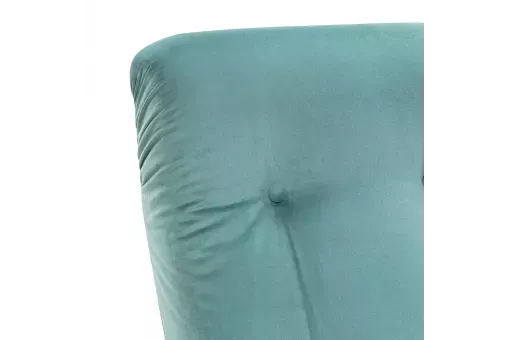 Кресло-качалка Модель 67 Венге ткань V 43  Венге V43 зеленый