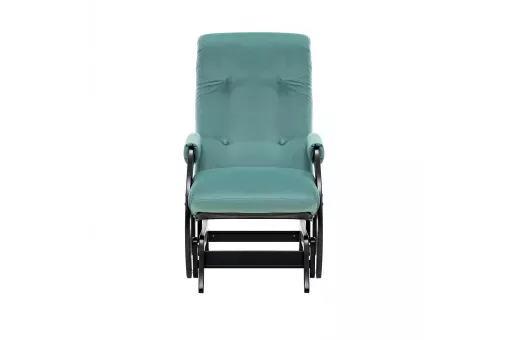 Кресло-качалка Модель 68 (Leset Футура) Венге ткань V 43  Венге V43 зеленый