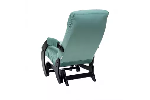 Кресло-качалка Модель 68 (Leset Футура) Венге ткань V 43  Венге V43 зеленый