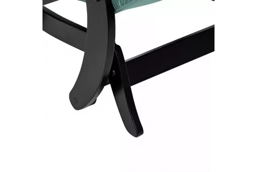 Кресло-качалка Модель 68 (Leset Футура) Венге ткань V 43  Венге V43 зеленый