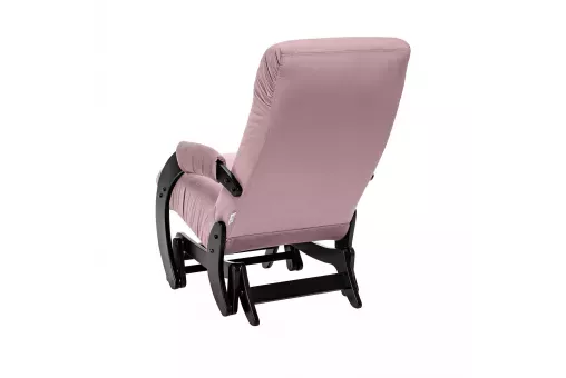 Кресло-качалка Модель 68 (Leset Футура) Венге ткань V 11  Венге V11 лиловый