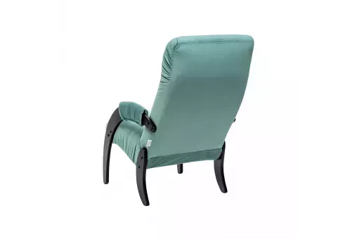 Кресло для отдыха Модель 61 Венге ткань V 43  Венге V43 зеленый