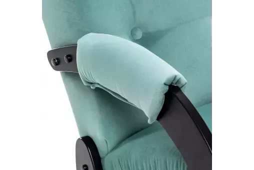 Кресло для отдыха Модель 61 Венге ткань V 43  Венге V43 зеленый